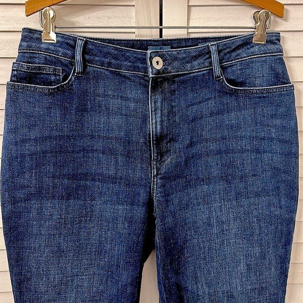 J. Jill Denim Curvy Slim Leg Ankle Fit Jeans Size 10 - Picture 5 of 11